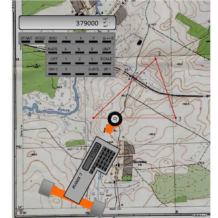 см² м² км² 379000 END 7 8 AVER 4 5 6 UNIT OFF 1