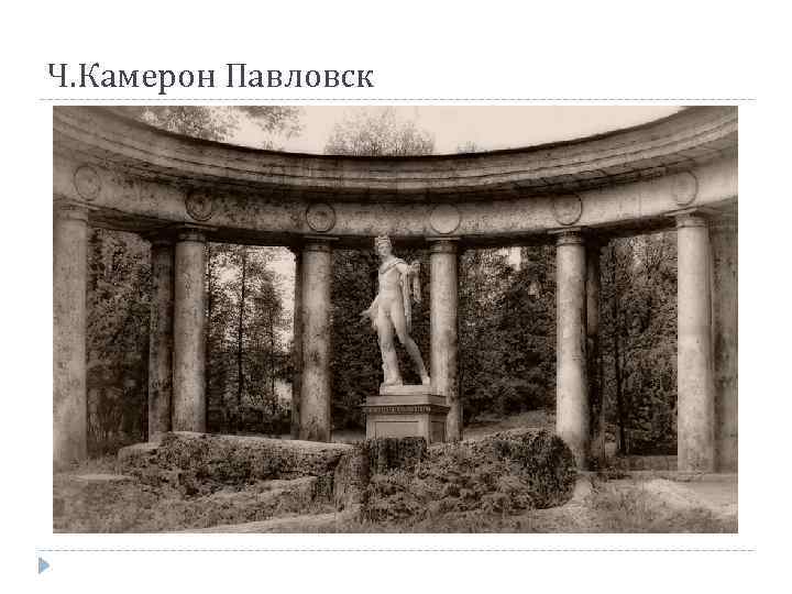 Ч. Камерон Павловск 