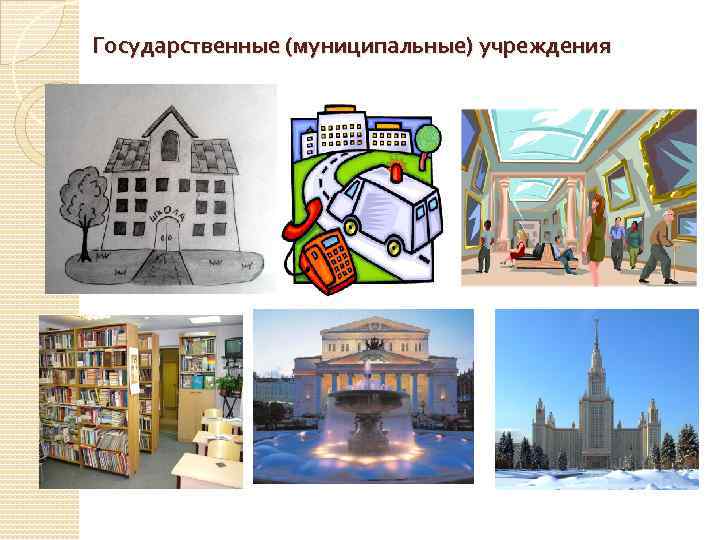 Государственные (муниципальные) учреждения 