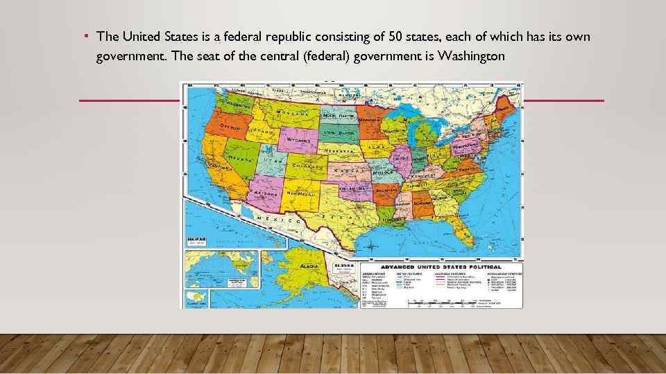 Описание сша 7 класс. The USA is a Federal Republic. Is the United States. The United States is a Federal Republic consists of 50 States. Federal government of the United States презентация.