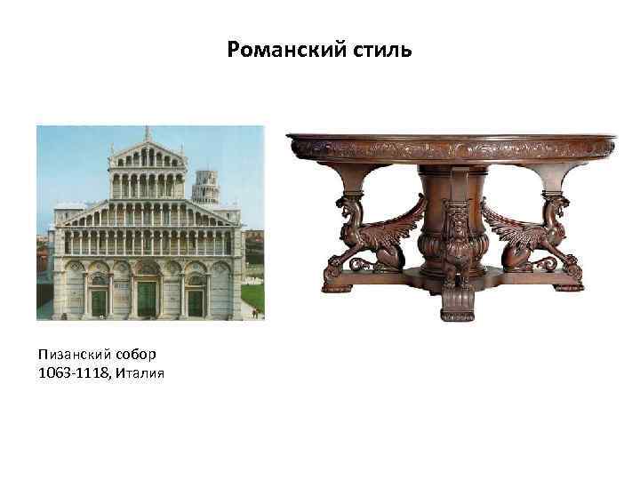 Романский стиль Пизанский собор 1063 -1118, Италия 