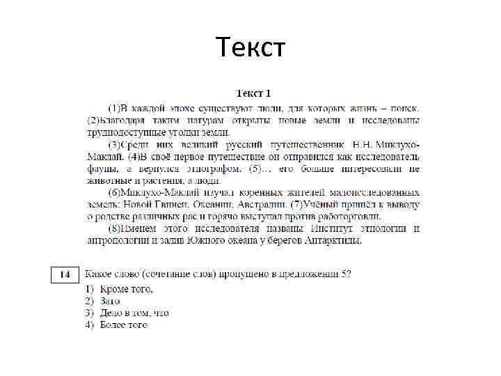 Текст 