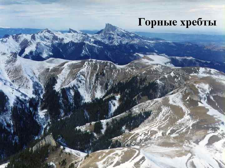 Горные хребты 