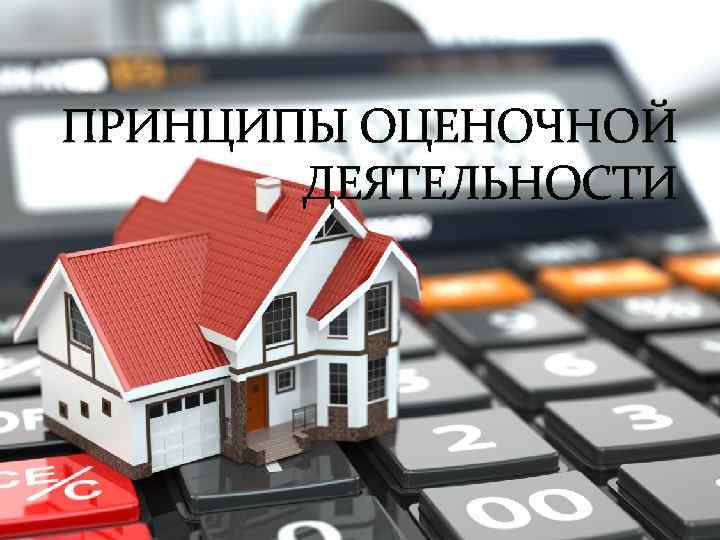 ПРИНЦИПЫ ОЦЕНОЧНОЙ ДЕЯТЕЛЬНОСТИ 