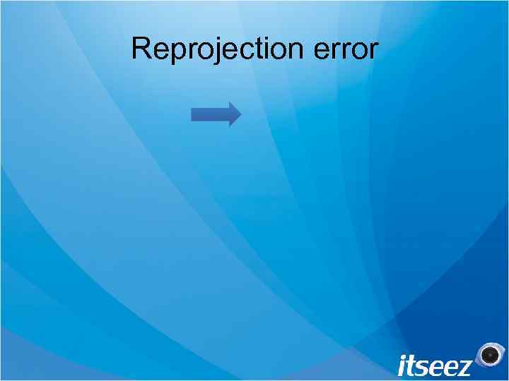 Reprojection error 