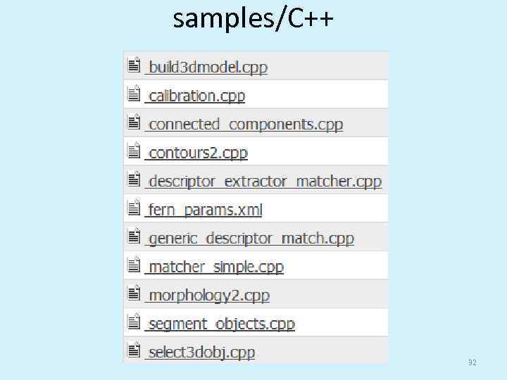 samples/C++ 32 