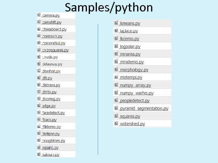 Samples/python 