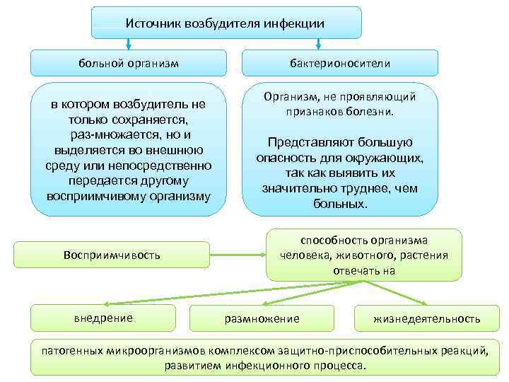 Источник возбудителя инфекции больной организм в котором возбудитель не только сохраняется, раз множается, но