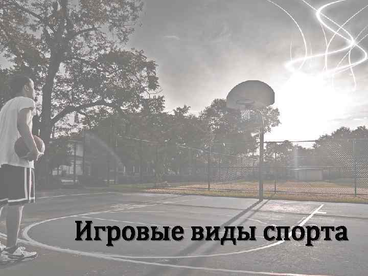 Игровые виды спорта 