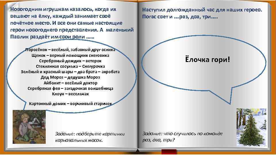 Новогодним игрушкам казалось, когда их вешают на ёлку, каждый занимает своё почётное место. И