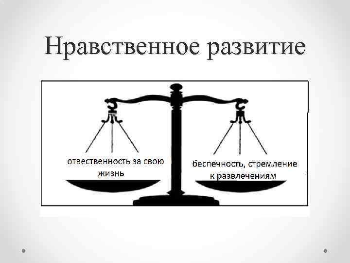 Нравственное развитие 
