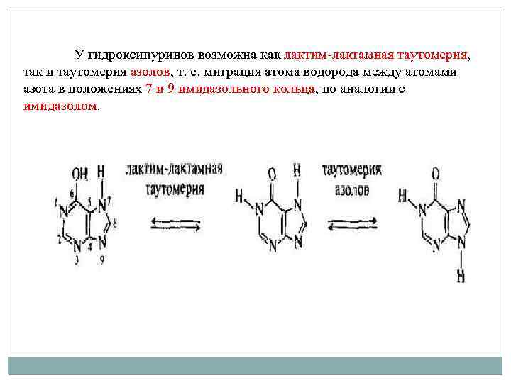 Таутомерия аденина