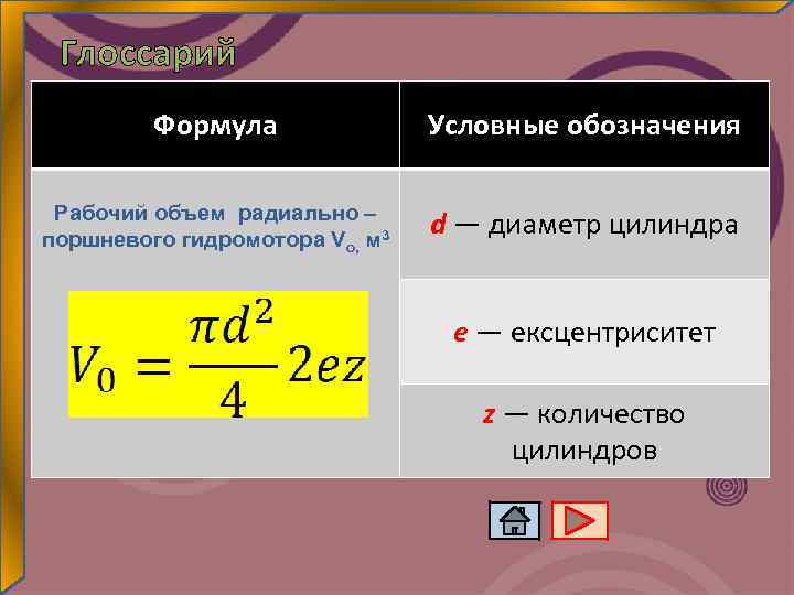 Рабочий формула. Рабочий объем радиально поршневого насоса формула. Рабочий объем гидромотора формула. Как определяется рабочий объем радиально-поршневого гидромотора?. Как определяется рабочий объем радиально-поршневого насоса.