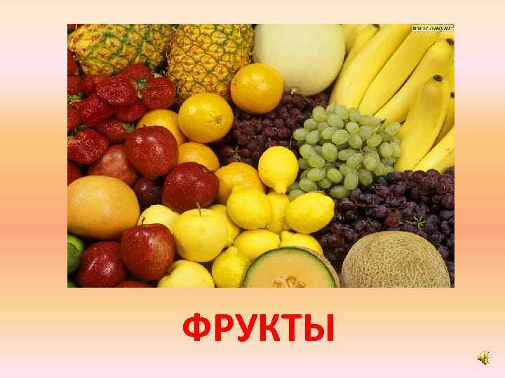 ФРУКТЫ 