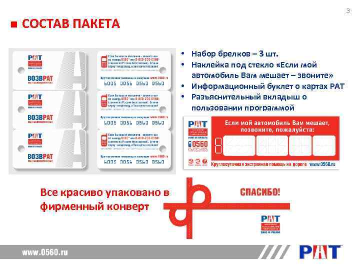       3 СОСТАВ ПАКЕТА     