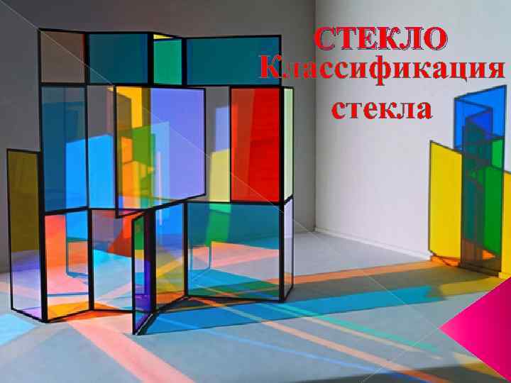  СТЕКЛО Классификация стекла 