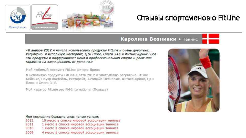     Отзывы спортсменов о Fit. Line ДО ТРЕНИРОВКИ 