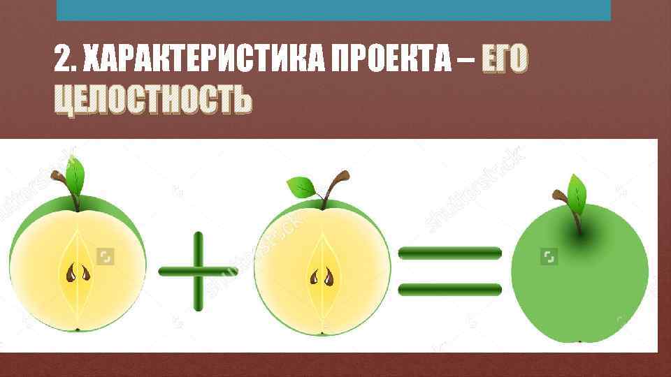 2. ХАРАКТЕРИСТИКА ПРОЕКТА – ЕГО ЦЕЛОСТНОСТЬ 