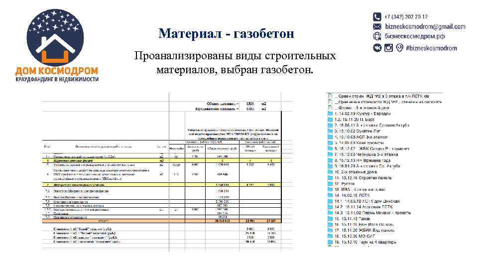 Материал - газобетон Проанализированы виды строительных материалов, выбран газобетон. Материал - газобетон Проанализированы виды строительных материалов, выбран газобетон.