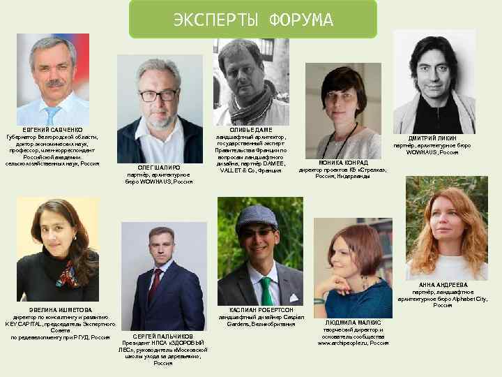      ЭКСПЕРТЫ ФОРУМА  ЕВГЕНИЙ САВЧЕНКО    