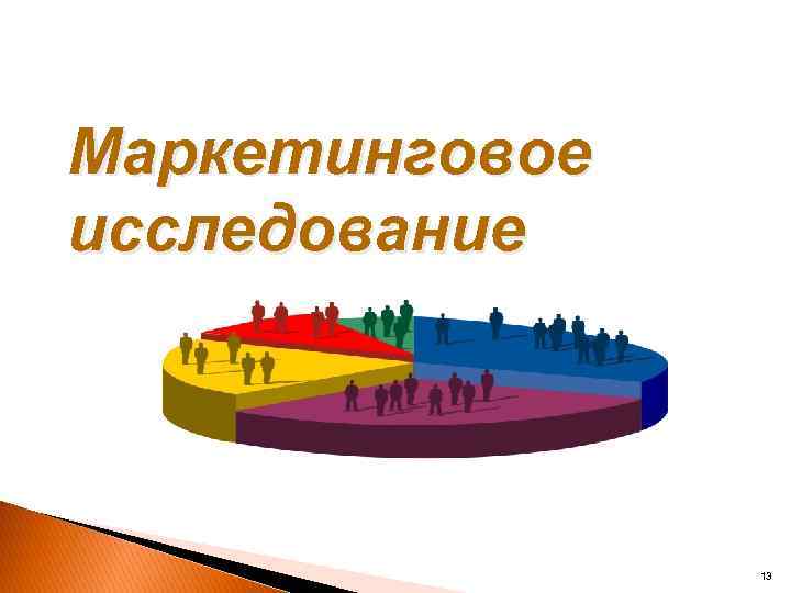 Маркетинговое исследование     13 