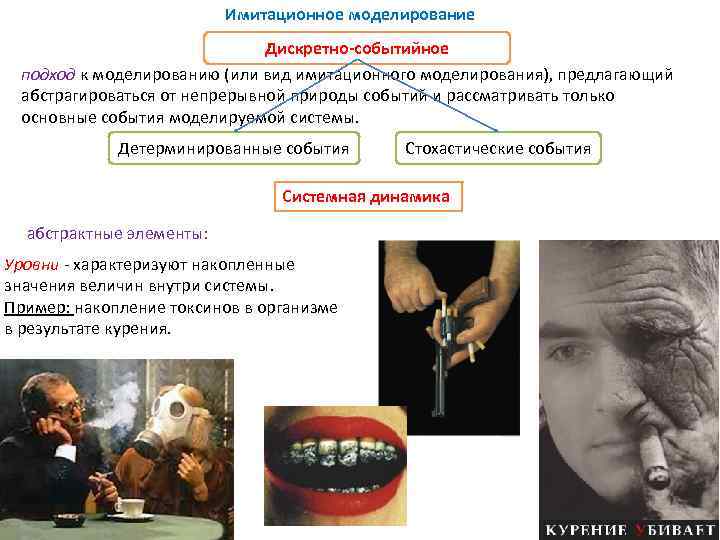      Имитационное моделирование      Дискретно событийное