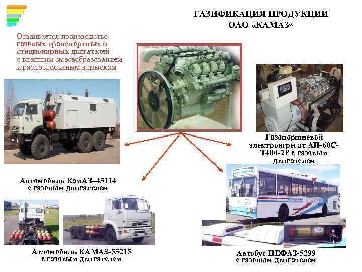       ГАЗИФИКАЦИЯ ПРОДУКЦИИ      