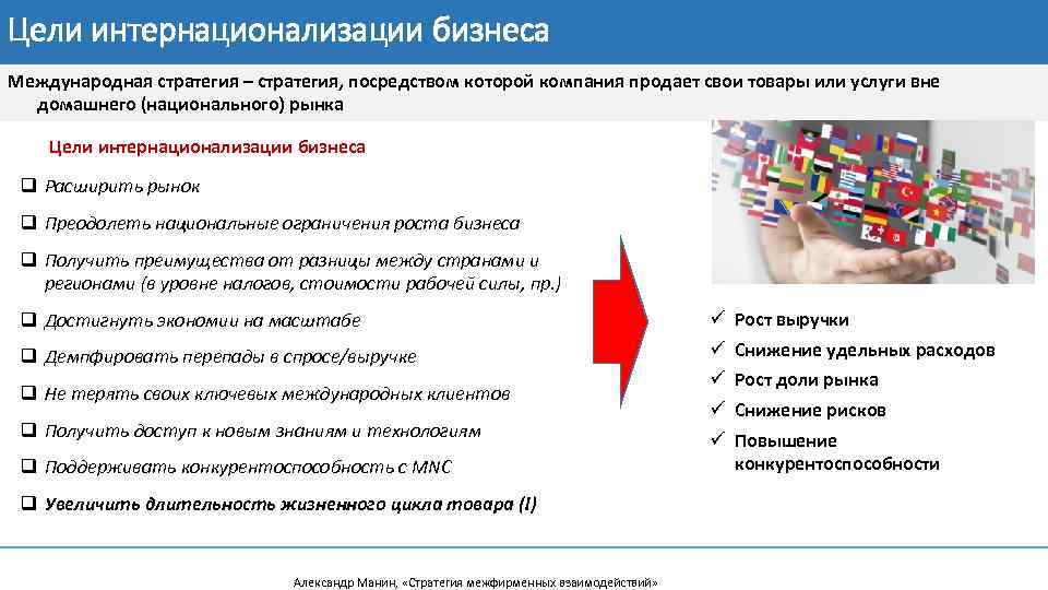 Корпоративная стратегическая цель. Стратегия глобализации в маркетинге. Стратегии международного бизнеса. Интернализация рынка товара. Факторы стратегий интернационализации компаний.