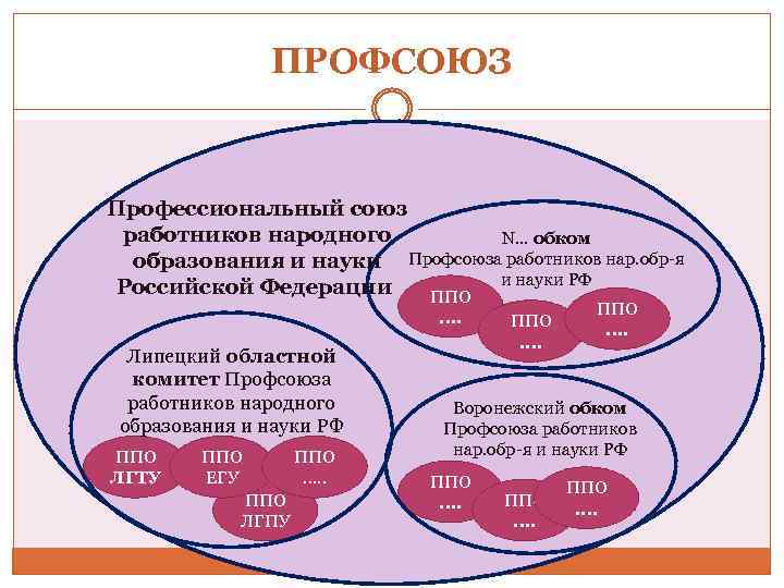 ПРОФСОЮЗ Профессиональный союз работников народного N. . . обком образования и науки Профсоюза работников