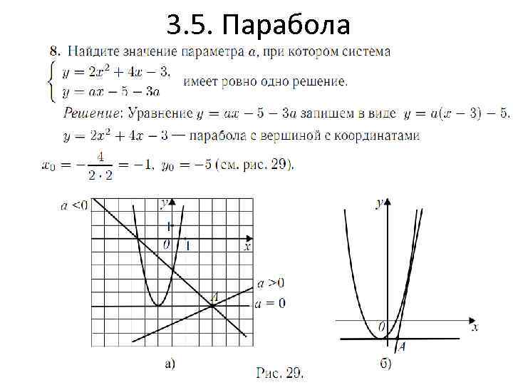 3. 5. Парабола 