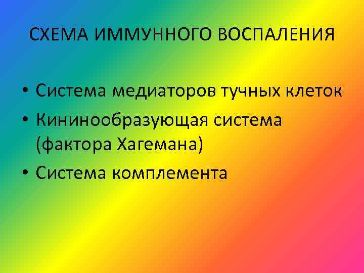 Система воспаления