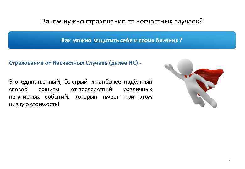 Что обязательно нужно застраховать. Зачем нужно страхование. Страхование от несчастных случаев.