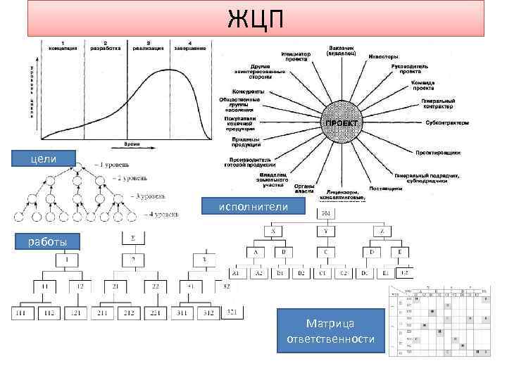 ЖЦП цели исполнители работы Матрица ответственности 