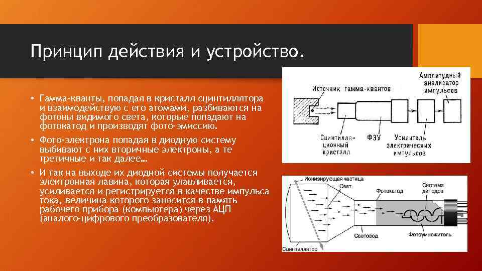 Сцинтилляционный счетчик схема