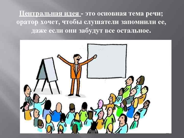 Центральная идея. Клише для ораторского выступления. Каковы требования к составлению ораторского выступления?. Тема выступления с ЭФУ. Отклик на речь оратора тема домашние животные.