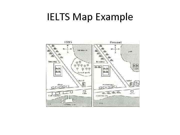 IELTS Map Example 