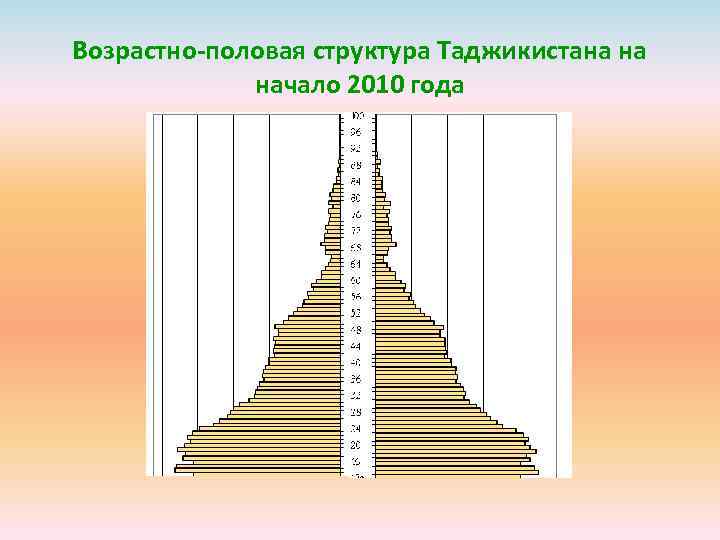 Половозрастная пирамида дагестана. Таджикистан возрастно-половая пирамида. Таджикистан Половозрастная пирамида. Возрастно половая структура. Половая структура.