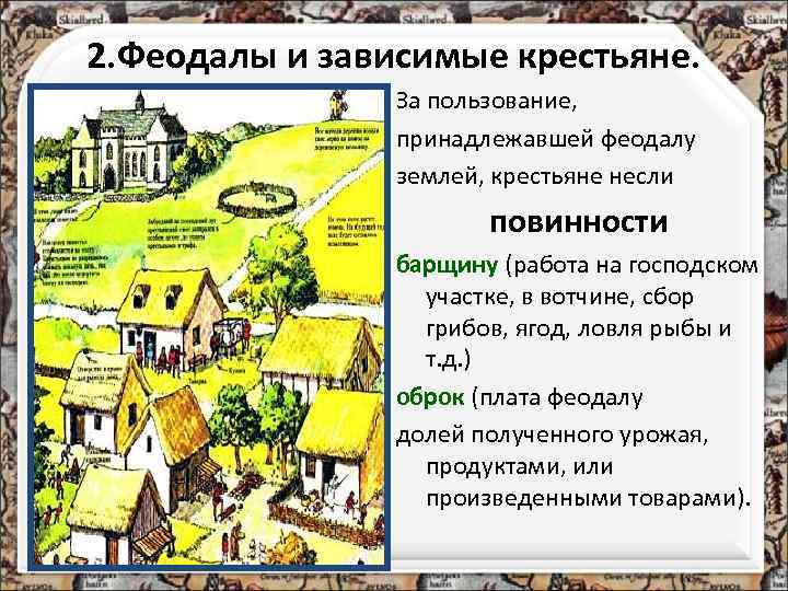 Заполните схему повинности крестьян сеньору государству церкви