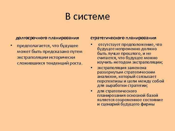 Предположите план