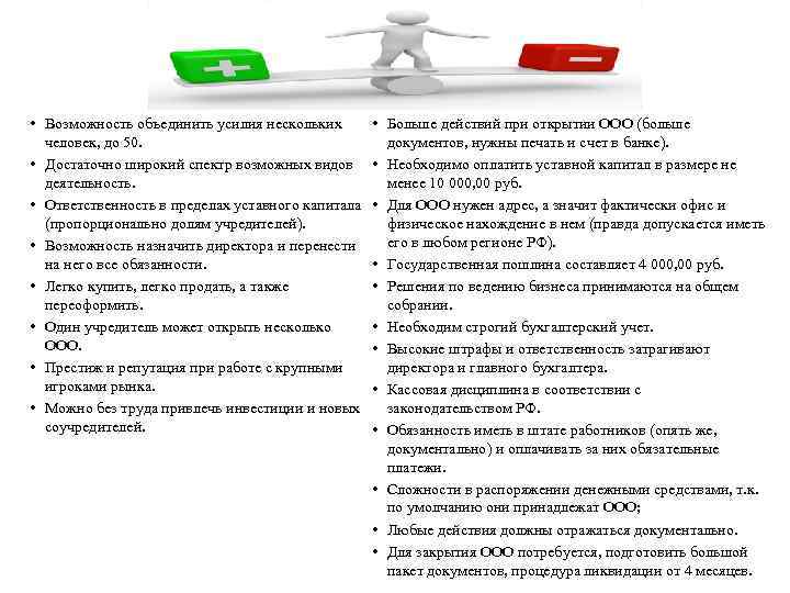  • Возможность объединить усилия нескольких человек, до 50. • Достаточно широкий спектр возможных