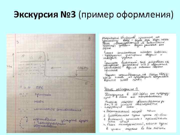 Экскурсия № 3 (пример оформления) 