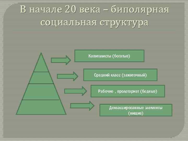 Схема социальной структуры российского общества в 19 веке