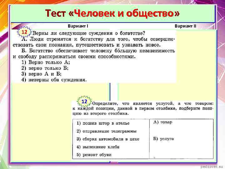 Обществознание 6 класс повторение презентация