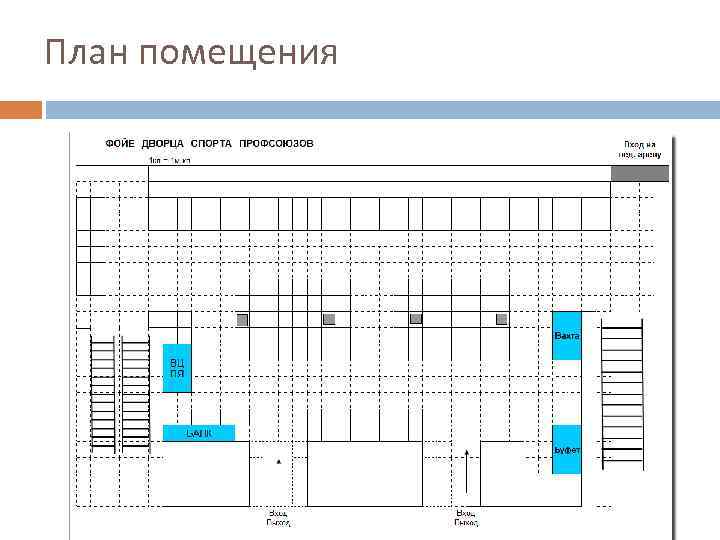 План помещения 