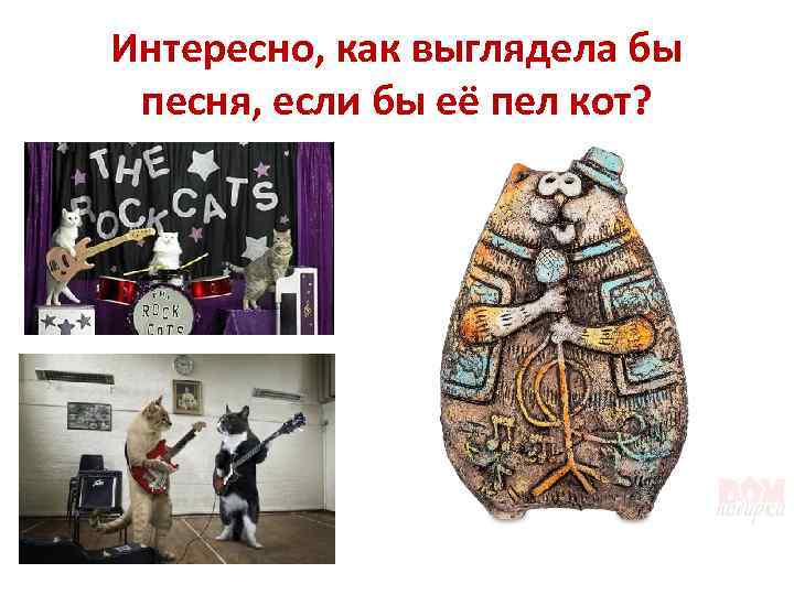 Интересно, как выглядела бы песня, если бы её пел кот? 