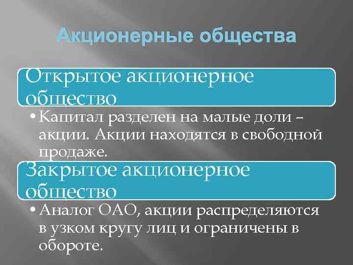 Акционерное общество минимальный размер уставного капитала