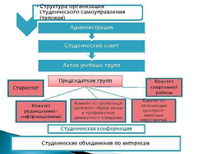 План работы студенческого самоуправления в колледже