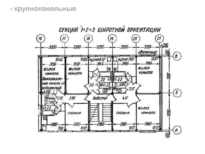 - крупнопанельные 