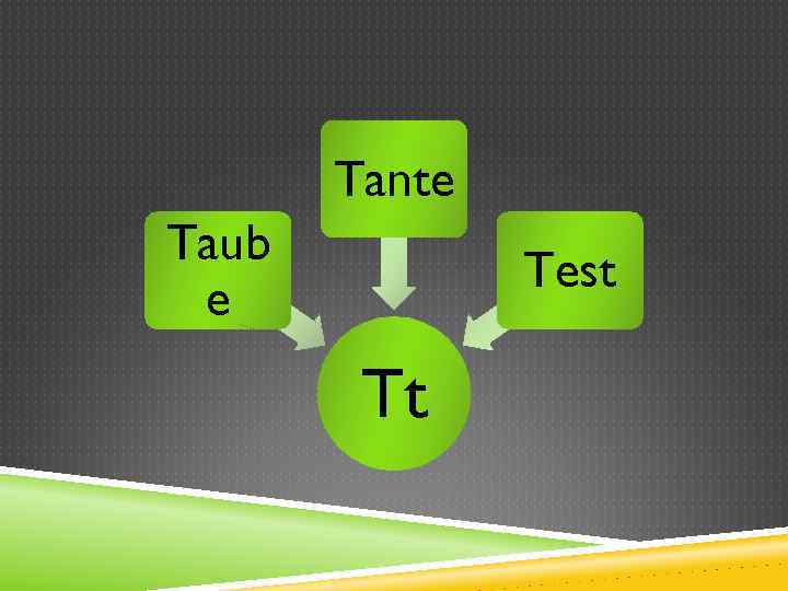 Tante Taub e Test Tt 