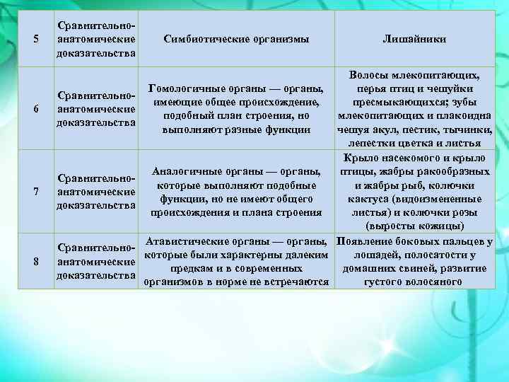 Органы имеющие единое происхождение общий план строения но выполняющие разные функции называются